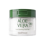 MediFlower Aloevera Fresh Soothing Toner Pad 60 pads