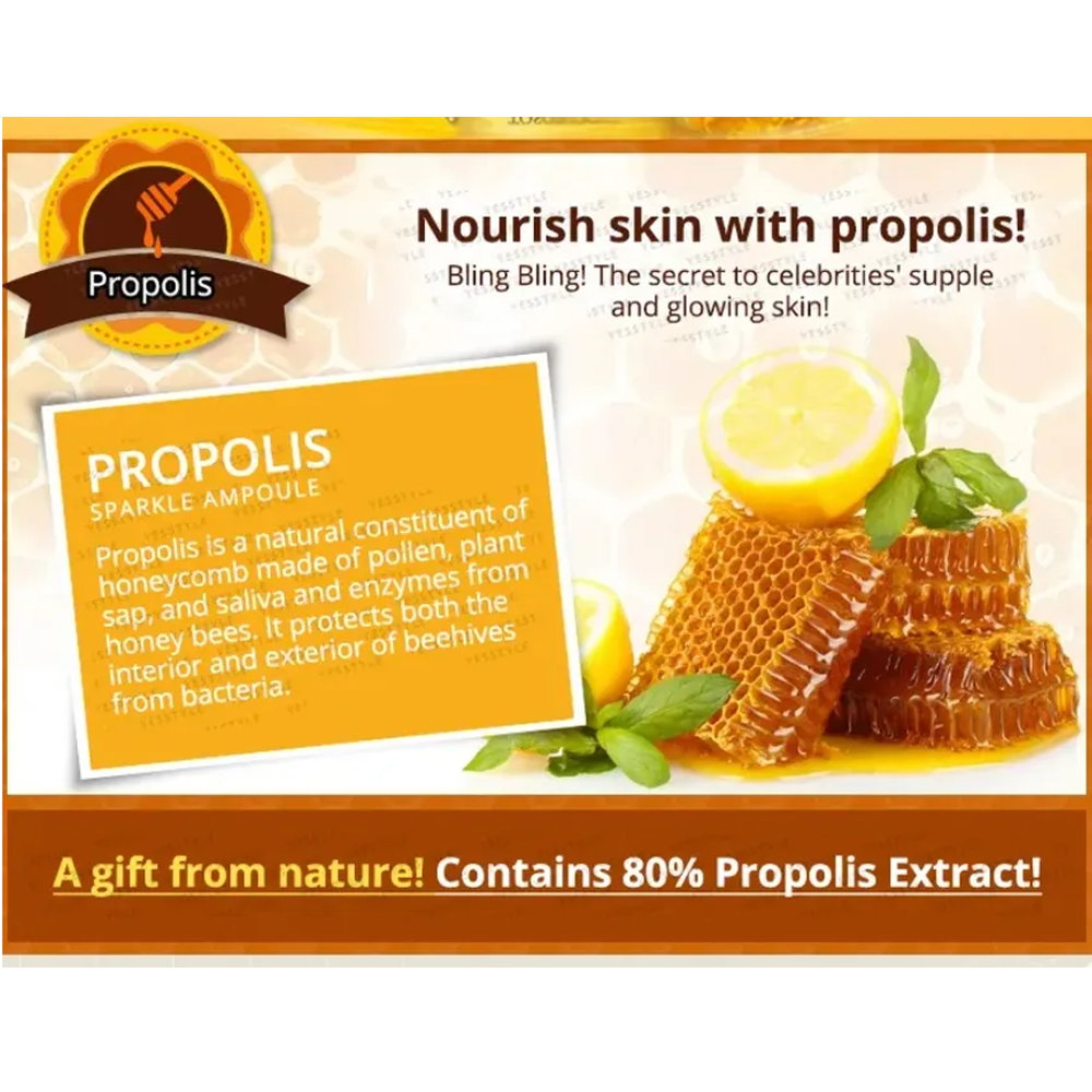 TOSOWOONG Propolis Sparkle Ampoule 100ml - DODOSKIN