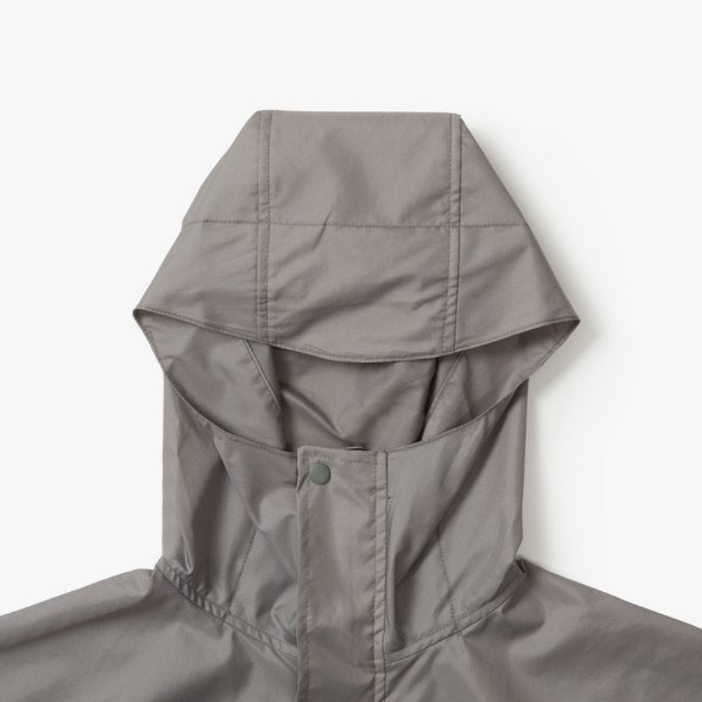 DODO PARTNERS Oversized Rain Coat Gray | DODO SKIN