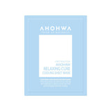 AHOHWA Relaxing Cure Cooling Sheet Mask 30g 5ea