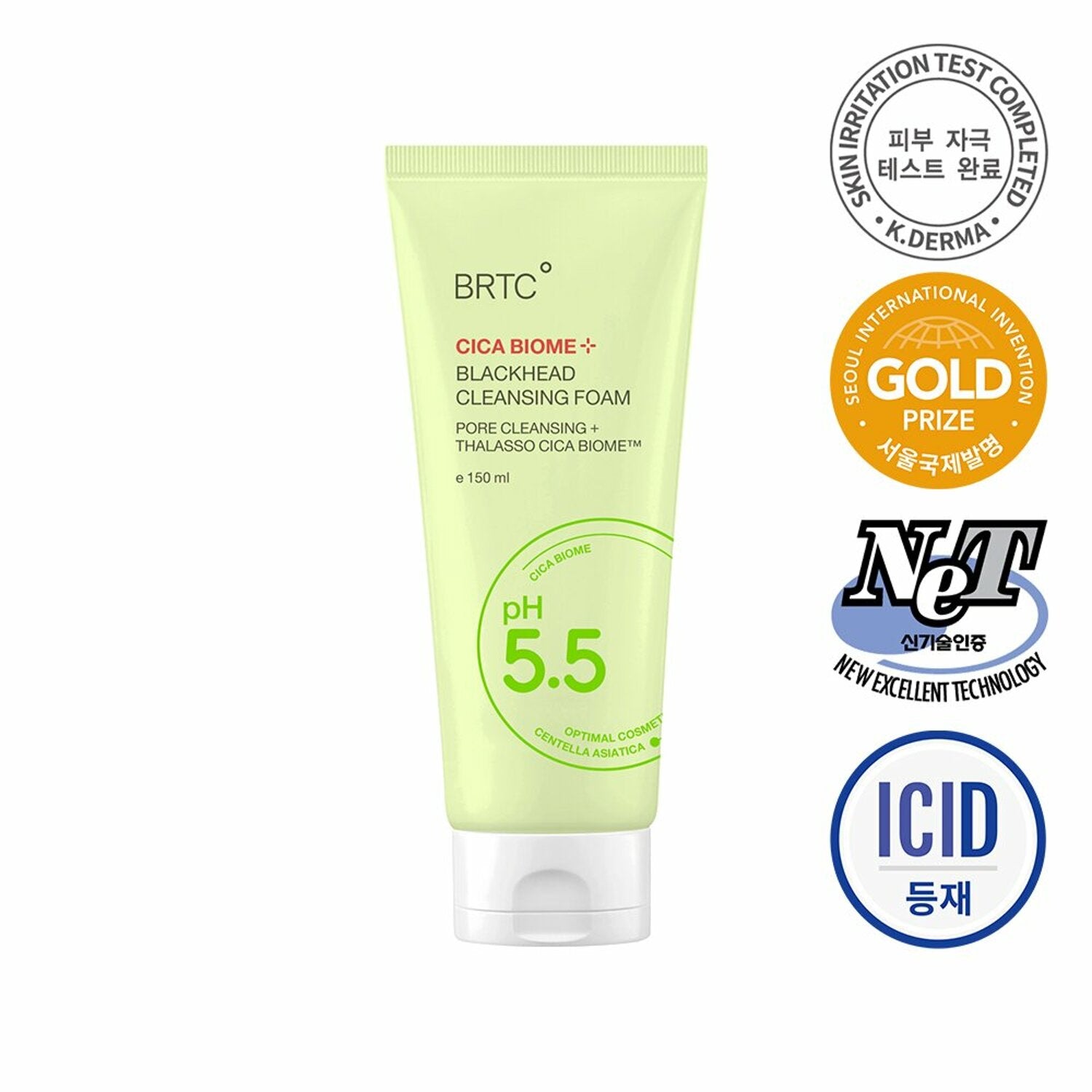 (Matthew) BRTC Cica Biome Blackhead Cleansing Foam 150mL - DODOSKIN