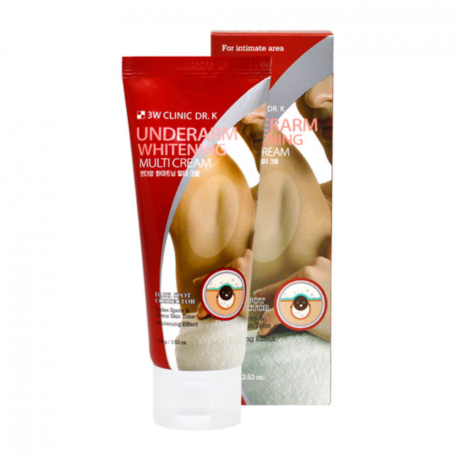 (Matt) 3W CLINIC Dr.K Underarm Whitening Multi Cream 100g - DODOSKIN