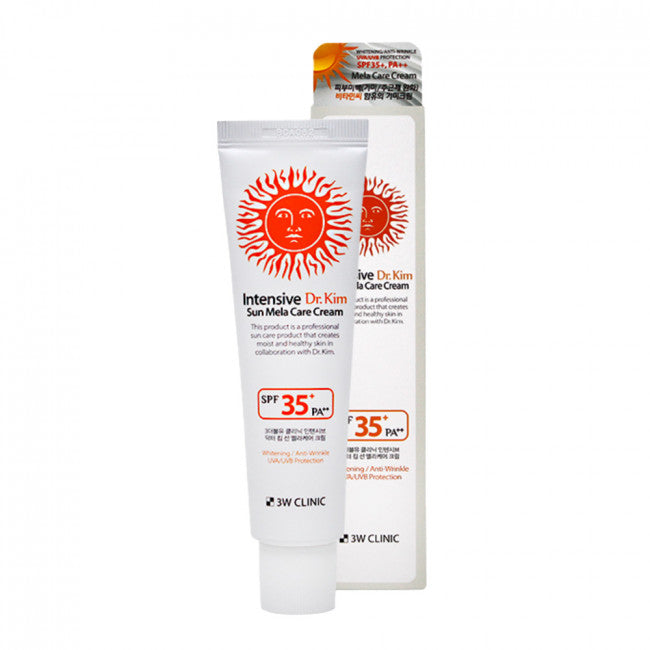 (Matt) 3W CLINIC Intensive Dr.Kim Sun Mela Care Cream SPF35+ PA++ 50g - DODOSKIN