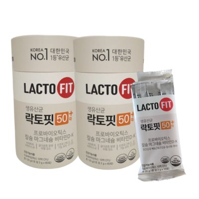 LACTO-FIT Probiotics Seniors 50+ (2g X 120 sticks)