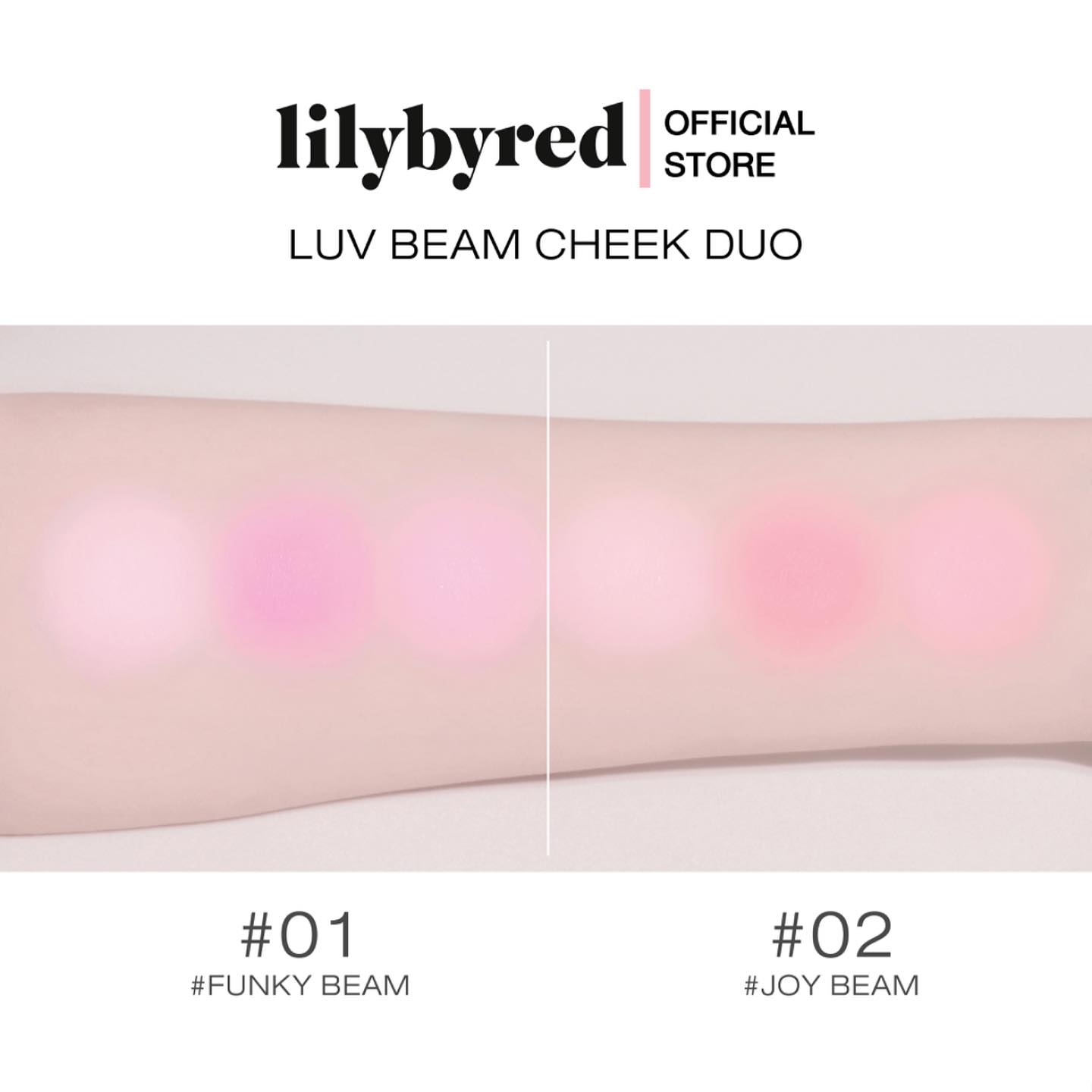 LILYBYRED Luv Beam Cheek Duo 4g