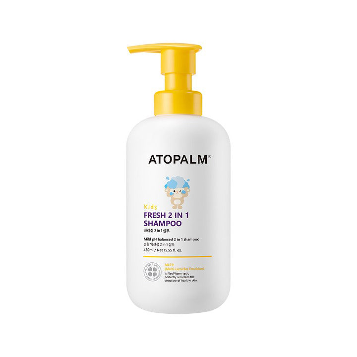 ATOPALM Frais 2 en 1 shampooing enfants 380 ml