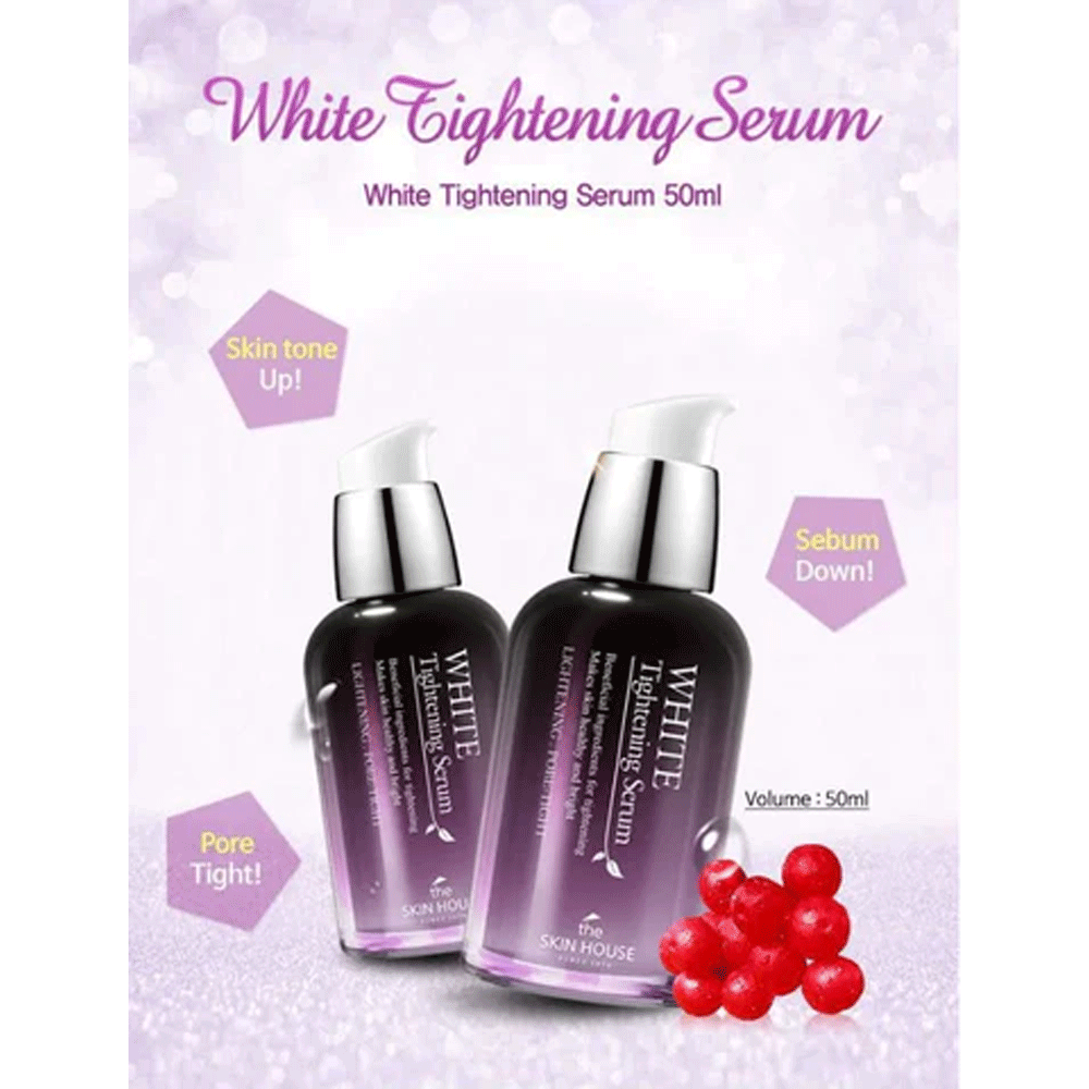 the SKIN HOUSE White Tightening Serum 50ml - DODOSKIN