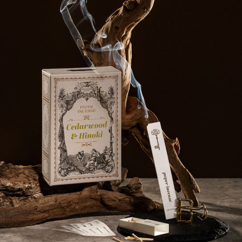 Optatum [Gift Packaging] Paper Incense & Cookie House Gift Set (+character Match)