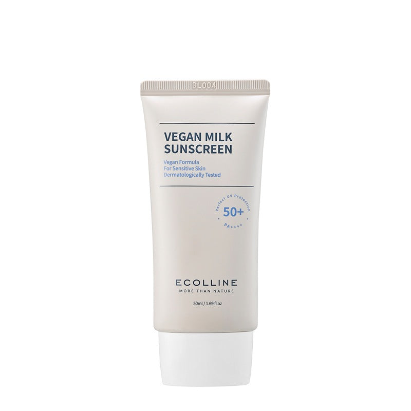 (Matt) ECOLLINE Vegan Milk Sunscreen SPF50+ PA++++ 50ml - DODOSKIN