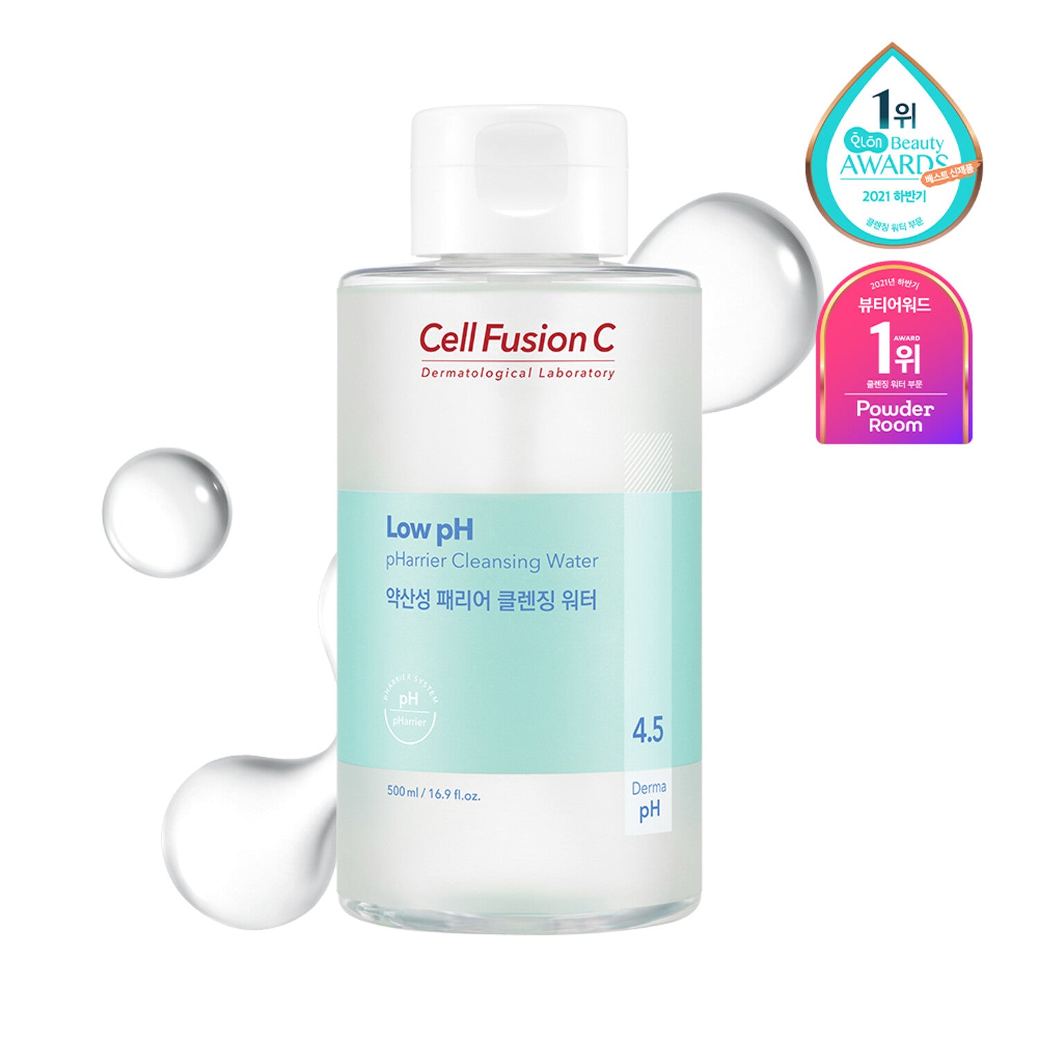 (Matthew) Cell Fusion C Low pH pHarrier Cleansing Water 500ml - DODOSKIN