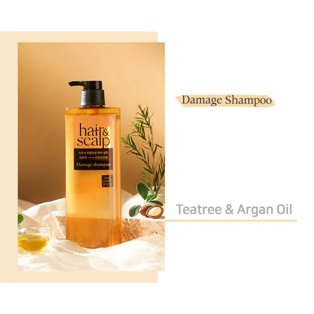 Mise en Scene Shampooing dommage des cheveux et du cuir chevelu 750 ml