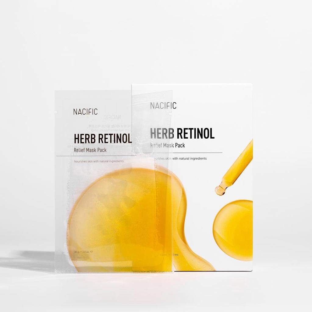 NACIFIC Kräuter Retinol Reliefmaske Pack 10ea