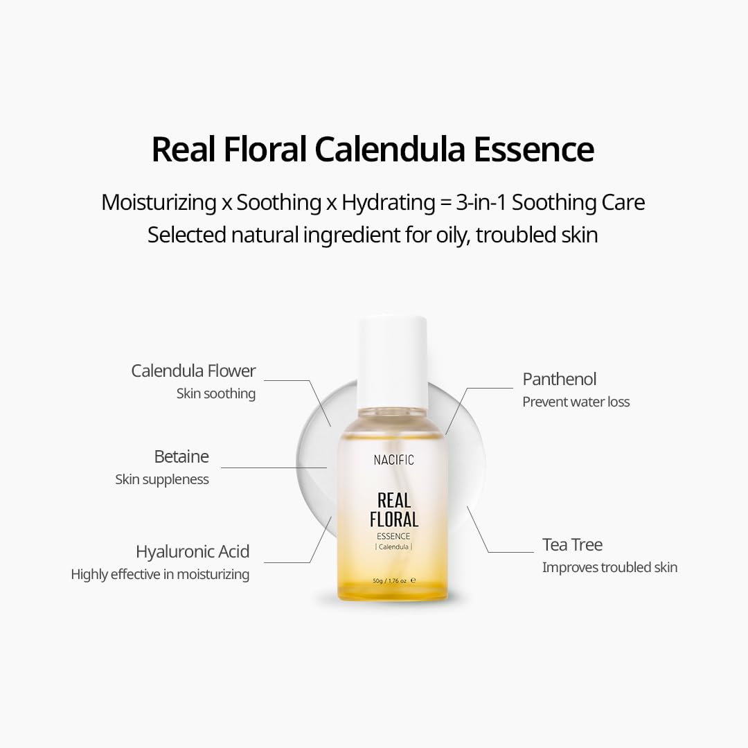 NACIFIC Real Floral Calendula Essence 50ml