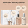 Set of 3 skin care product bottles from IOPE Stem III Signature Set.