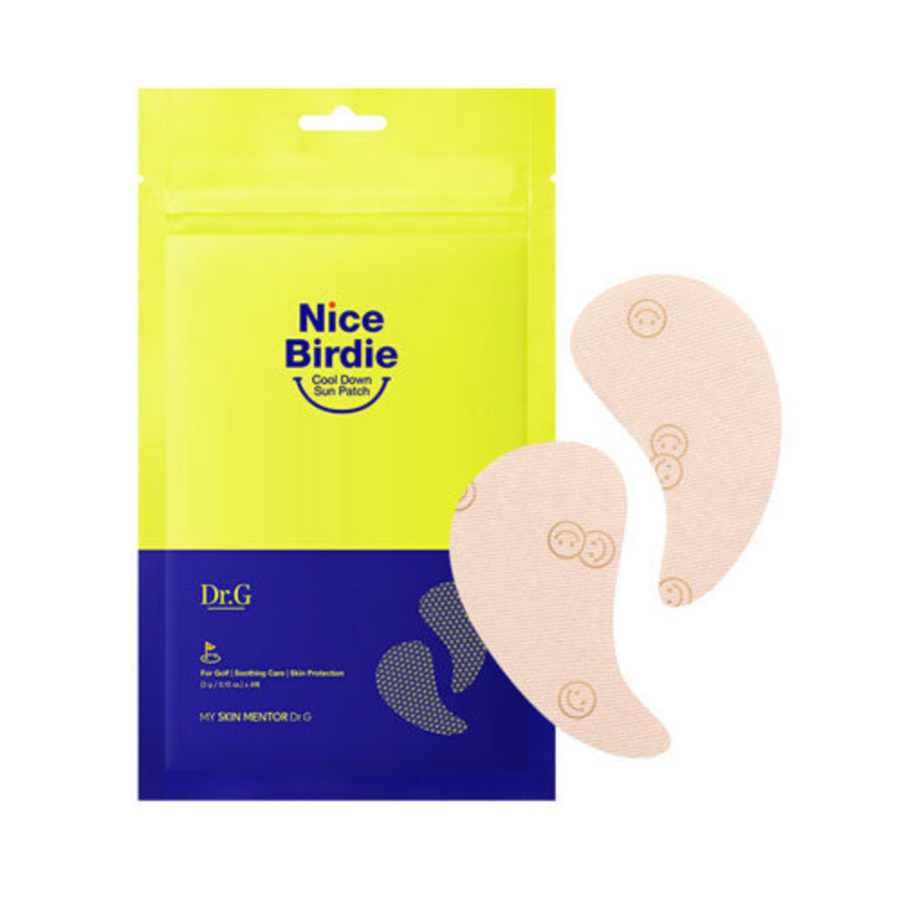 Cool and protect your skin with Dr.G Nice Birdie Cool Down Sun Patch