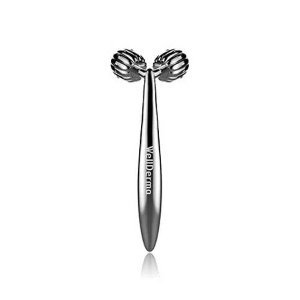 Wellderma Face Roller Silver Dark Silver 1 PCS