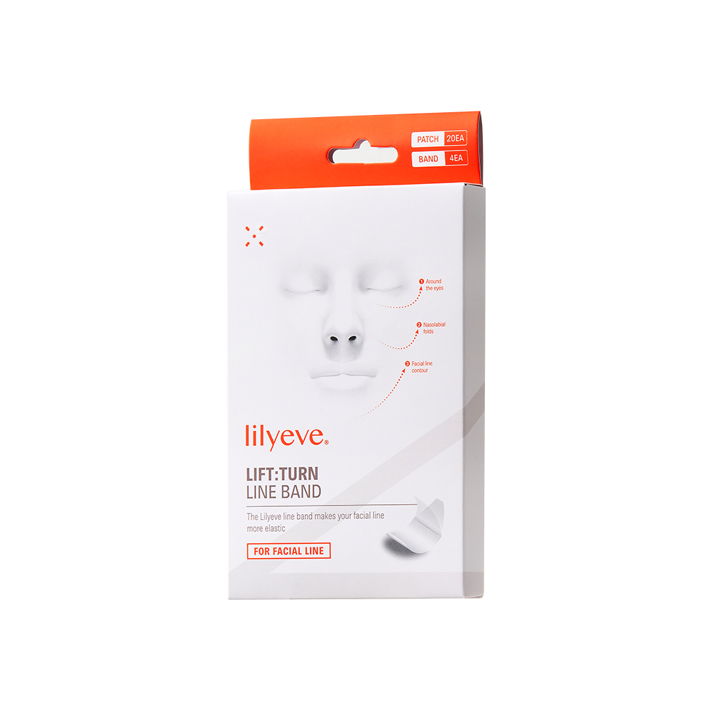 lilyeve Lift:Turn Line Band for Facial Line 20ea