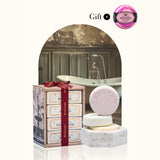 Optatum [bath Bomb Gift/gift Packaging] Aromatherapy Shower Steamer 3-piece Gift Set (Relaxing + Wake-up + Deep Sleep)