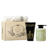 Optatum [Gift Packaging/diffuser Card Presentation] “Happy Birthday” Body Care 3-piece Gift Set (Wash + Lotion + Towel)