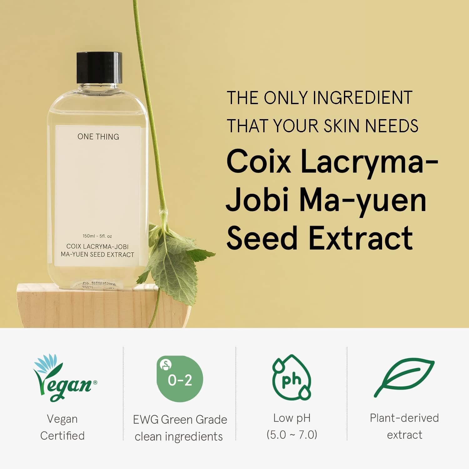 ONE THING COIX LACRYMA-JOBIMA-YUEN SEED EXTRACT 300ml - DODOSKIN