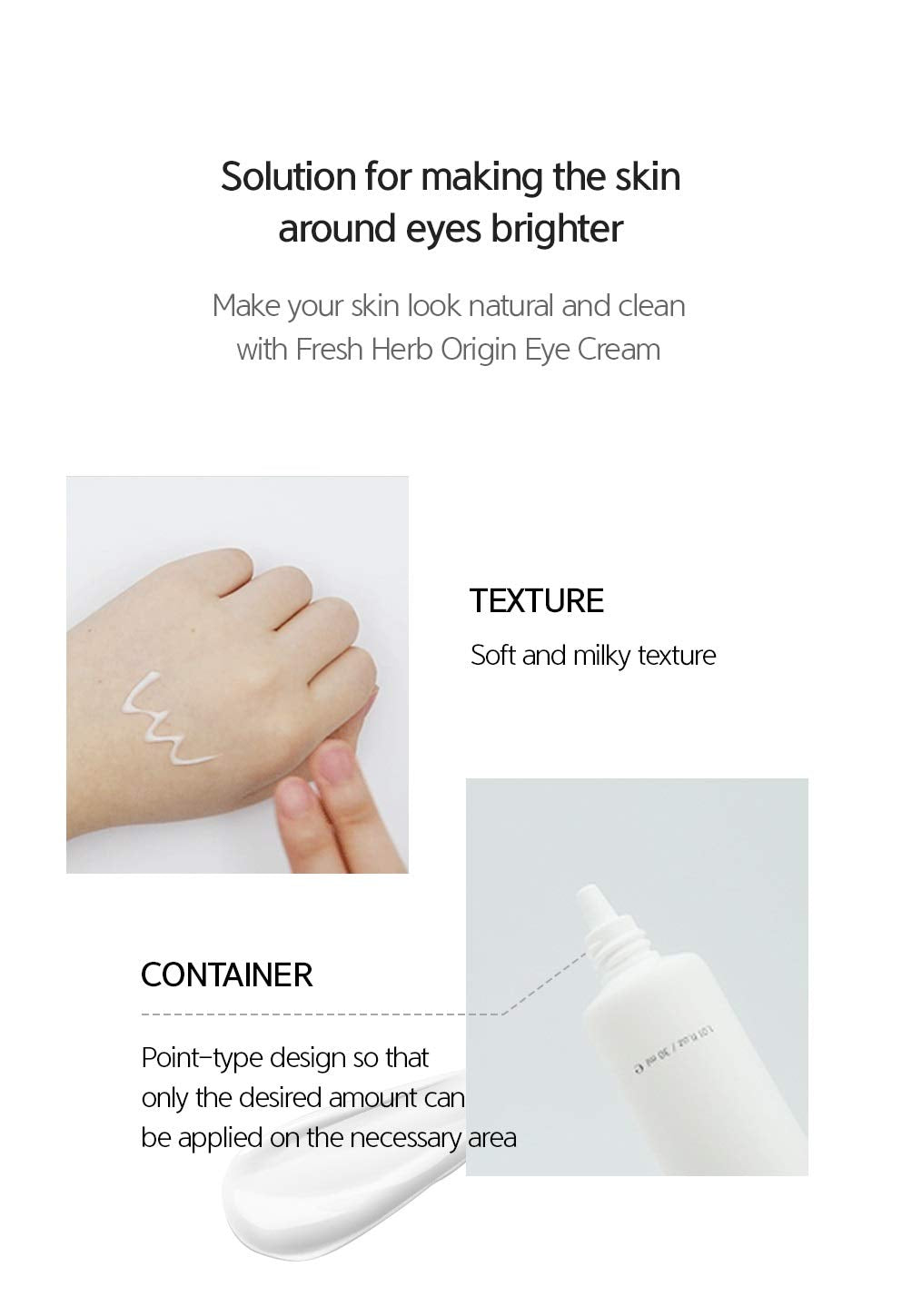 Nacific Fresh Herb Origin Eye Cream 30ml