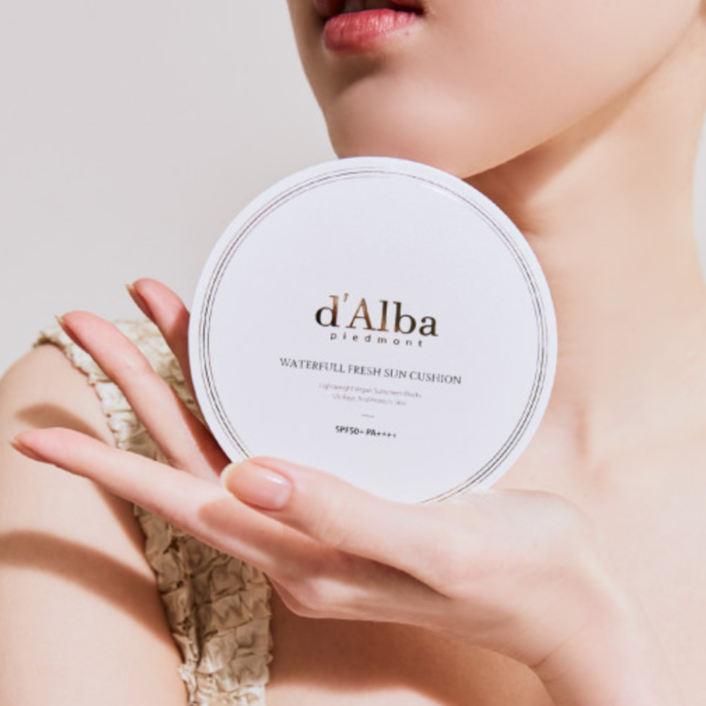 D'ALBA  Waterfull Fresh Sun Cushion 25g SPF50+ PA++++ - DODOSKIN