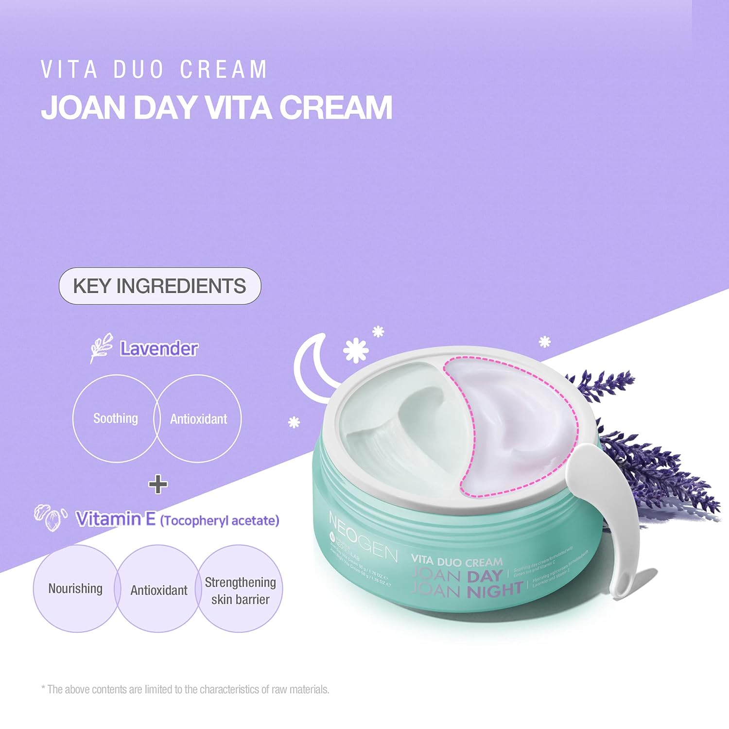 NEOGEN Vita Duo Cream Have A Joan Day & Night 100g - DODOSKIN
