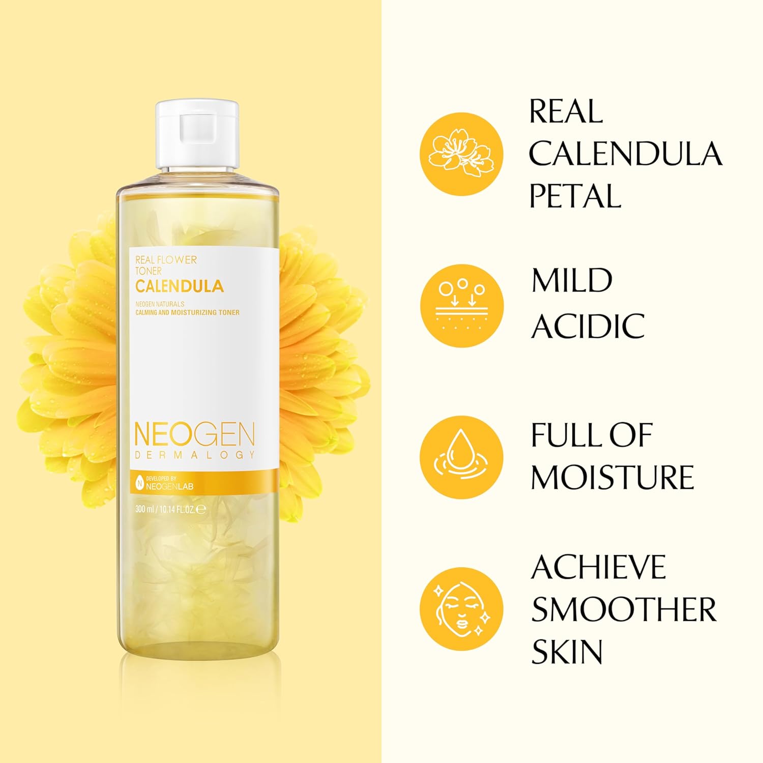 NEOGEN Real Flower Cleansing Water Calendula 300ml - DODOSKIN