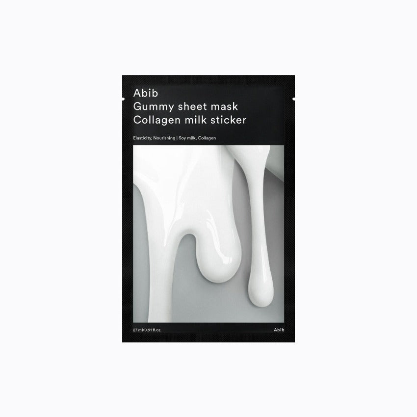 Abib Gummy Sheet Mask 5ea/10ea #Milk Sticker
