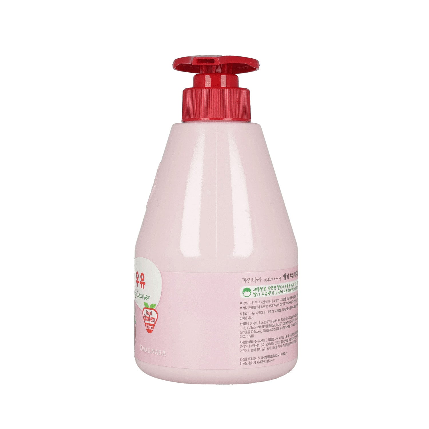 KWAILNARA Strawberry Milk Body Cleanser 560g - DODOSKIN