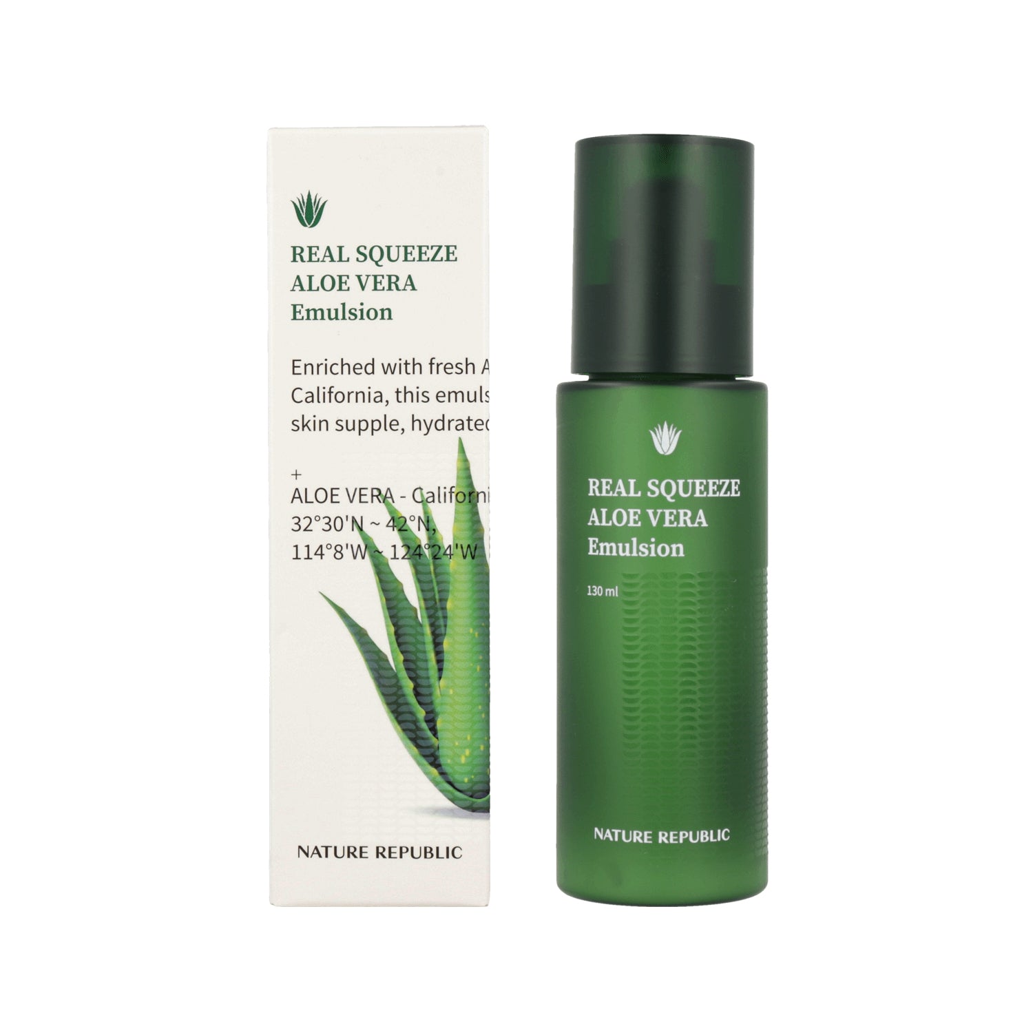 [Stock estadounidense] NATURE REPUBLIC Compilación real Aloe Vera Emulsion 125ml