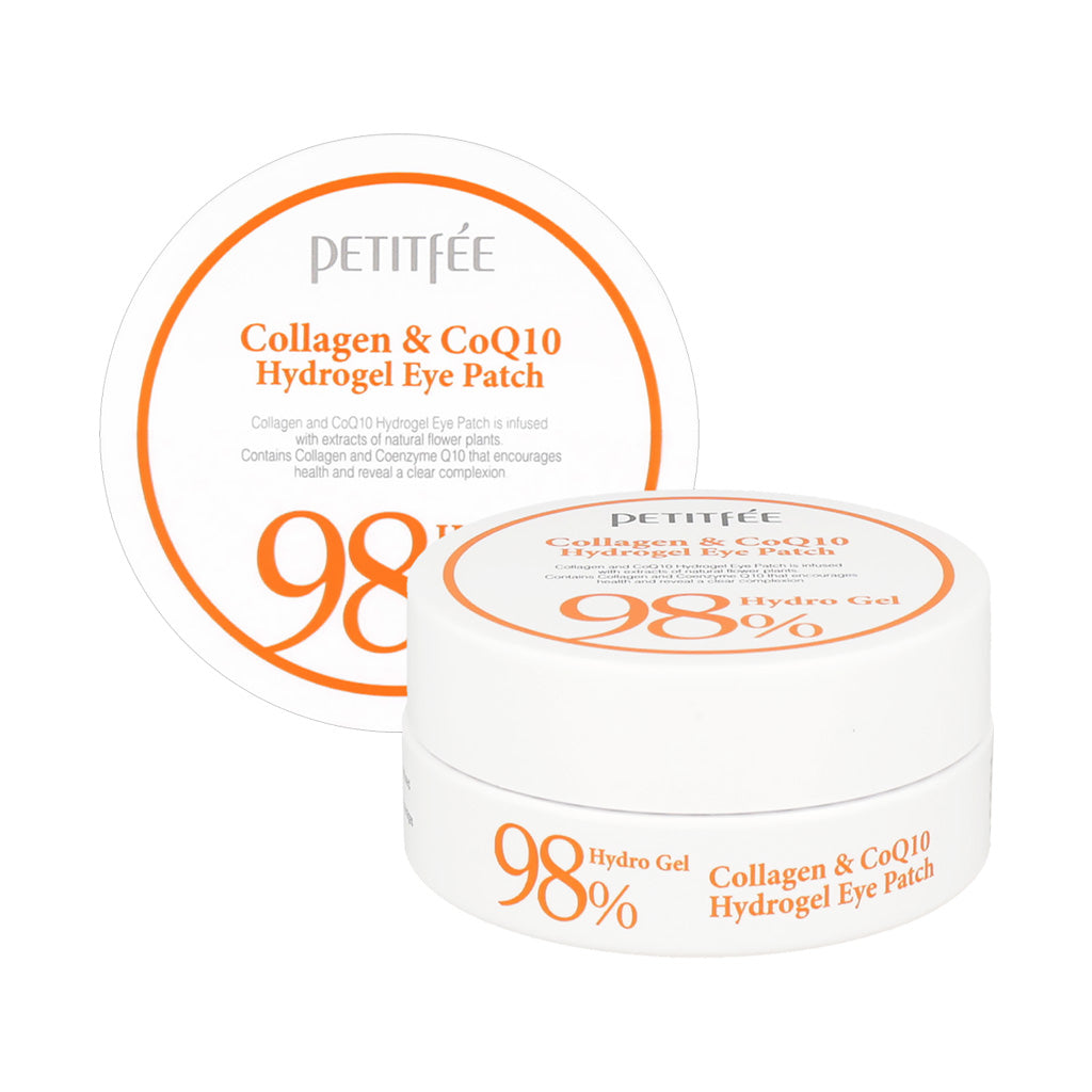 Petitfee Collagen & CoQ10 Hydrogel Eye Patch 60ea (30days) - Dodoskin