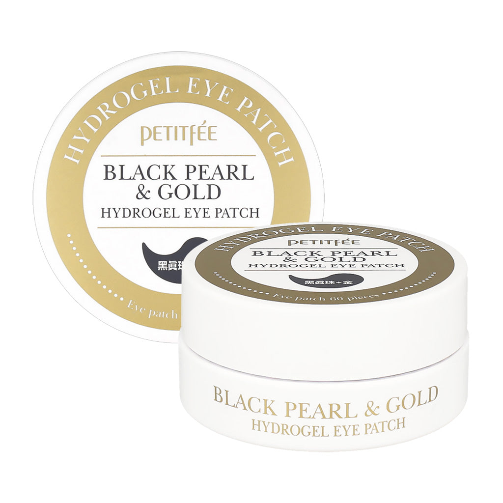 Petitfee Black Pearl & Gold Eye Patch 60ea (30days) - Dodoskin