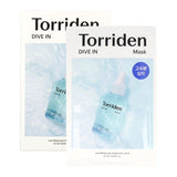 Torriden DIVE-IN Low Molecule Hyaluronic Acid Mask 27ml*10ea