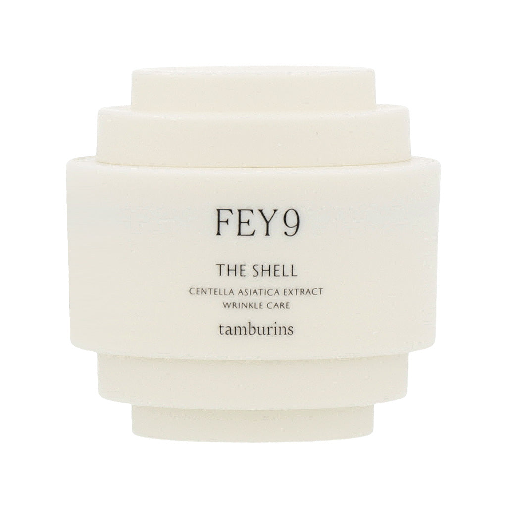A 15ml bottle of TAMBURINS THE SHELL Perfume Hand cream, featuring the design of fey 9 on the packaging.