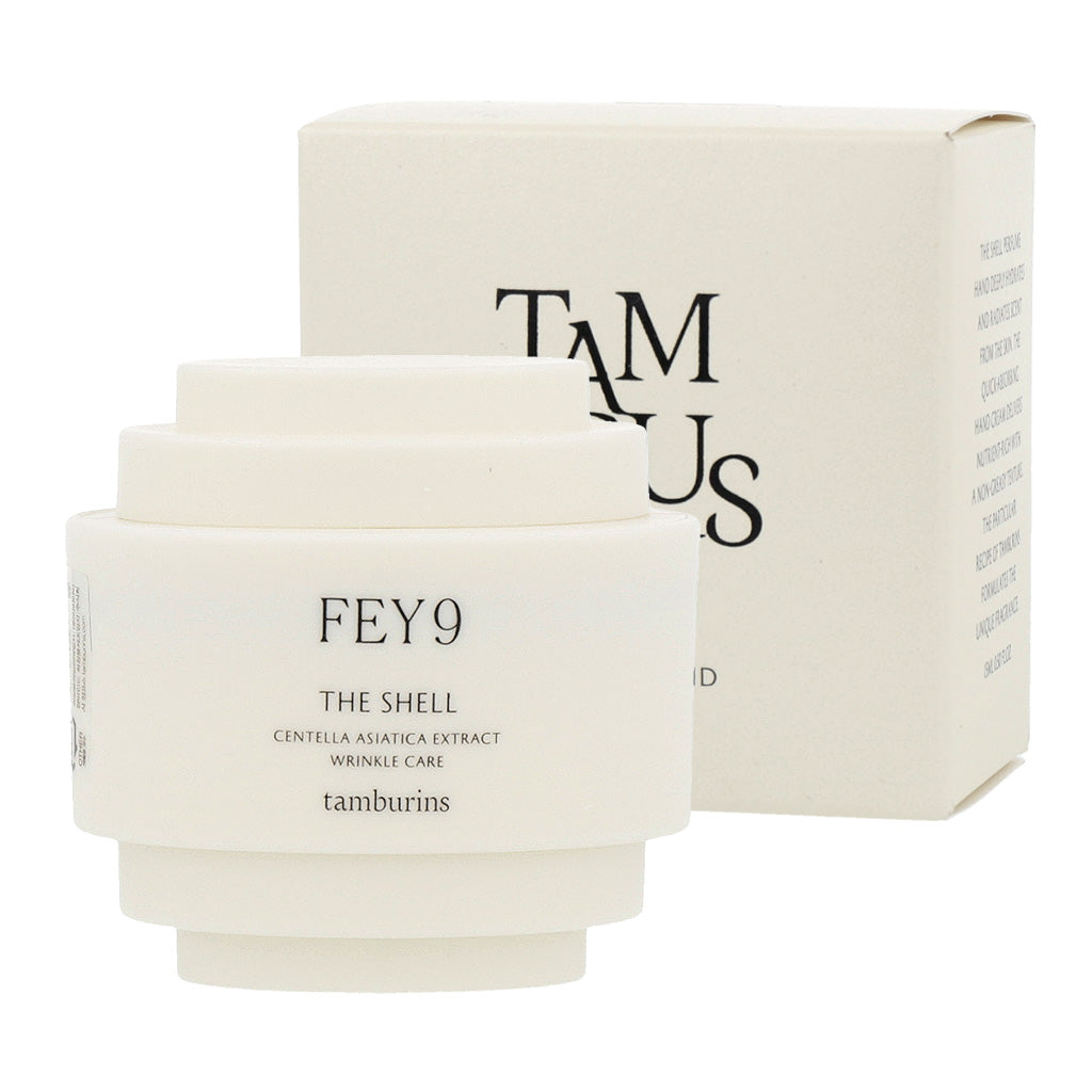 Mystical fey 9 design on TAMBURINS THE SHELL Perfume Hand cream bottle, 15ml size.