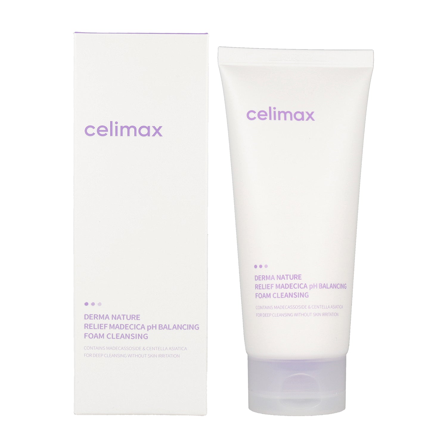 CELIMAX Derma Nature Relief Madecica Ph équilibrez en mousse Cleaning 150 ml