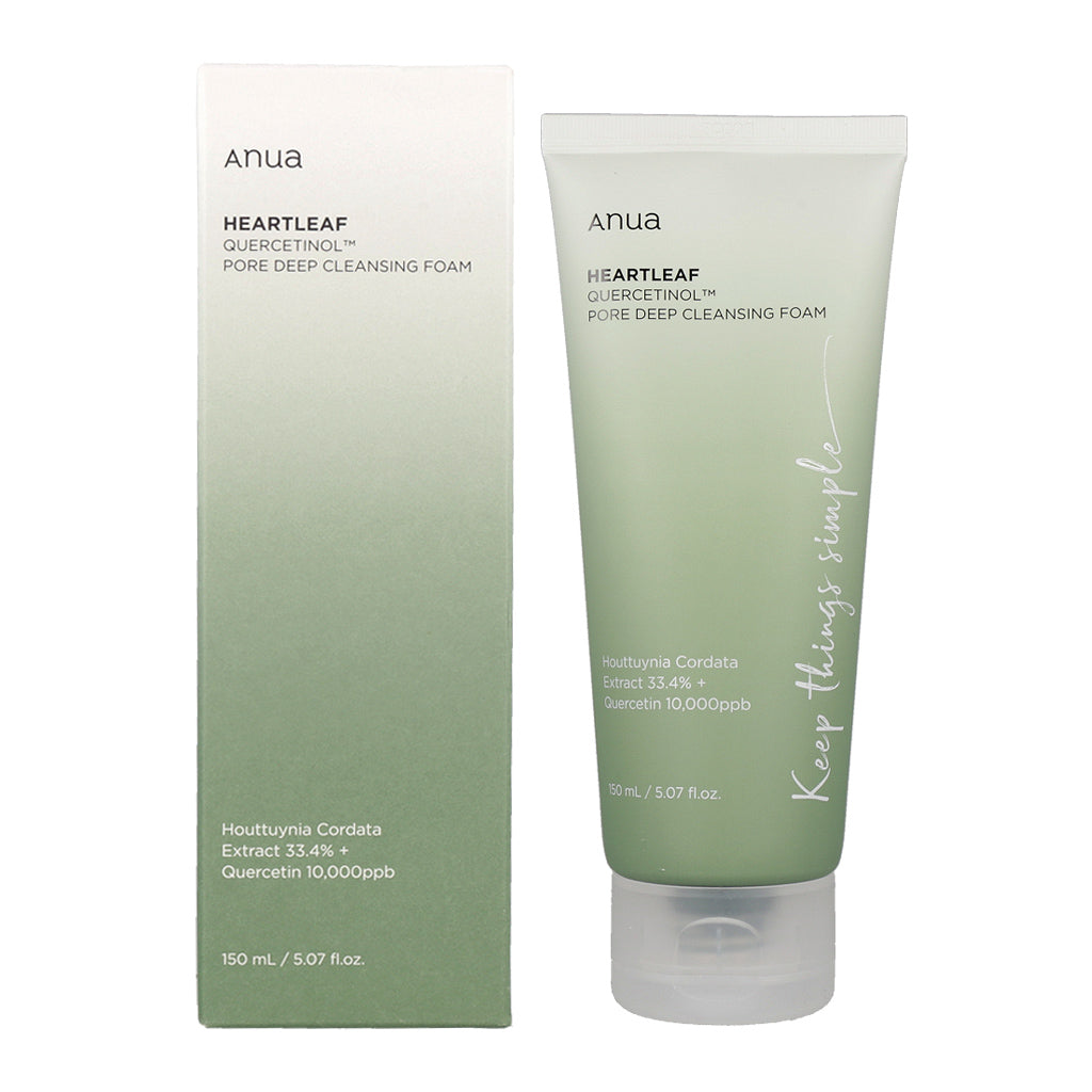 Anua Cleansing SET includes Cleansing Oil and Foam for thorough skincare cleansing.