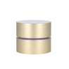 A visually appealing gold container, featuring a purple lid, enclosing LANEIGE Perfect Renew 3X Cream 50ml.