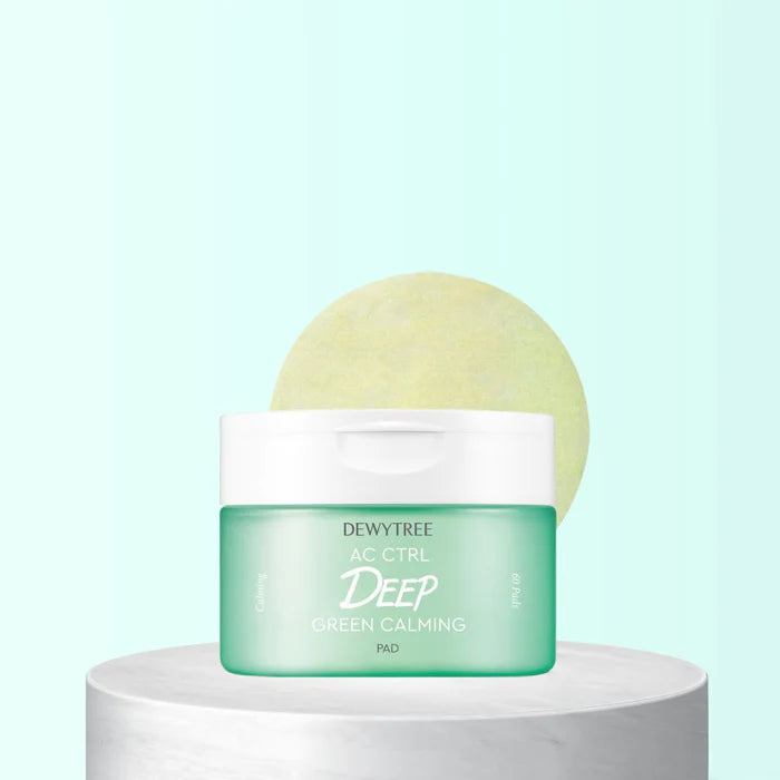 (Matthew) Dewytree AC Ctrl Deep Green Calming Pad 180ml (60ea) - DODOSKIN