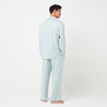 DODO PARTNERS Men's Soft Peach Skin Check Pajama Set (4 Colors) - DODOSKIN