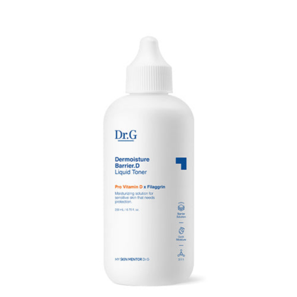 [Dr.G] Dermoisture Barrier.D Liquid Toner - Highly moisturizing toner which quickly absorbs into the skin 