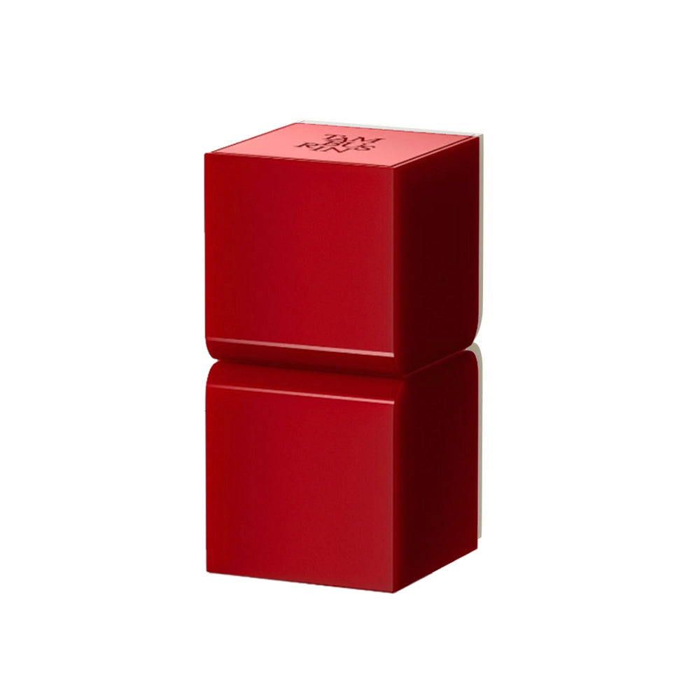 a pair of red boxes sitting on top of each other