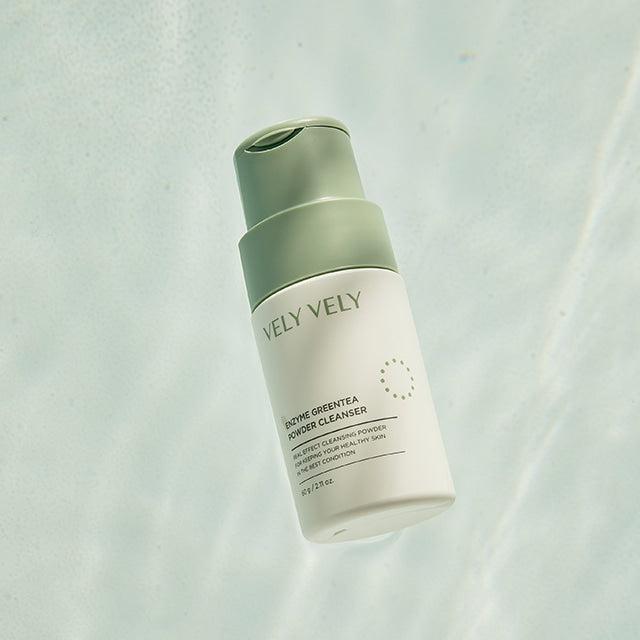 VELY VELY Enzyme Powder Cleanser 60g (Green Tea/Milk)