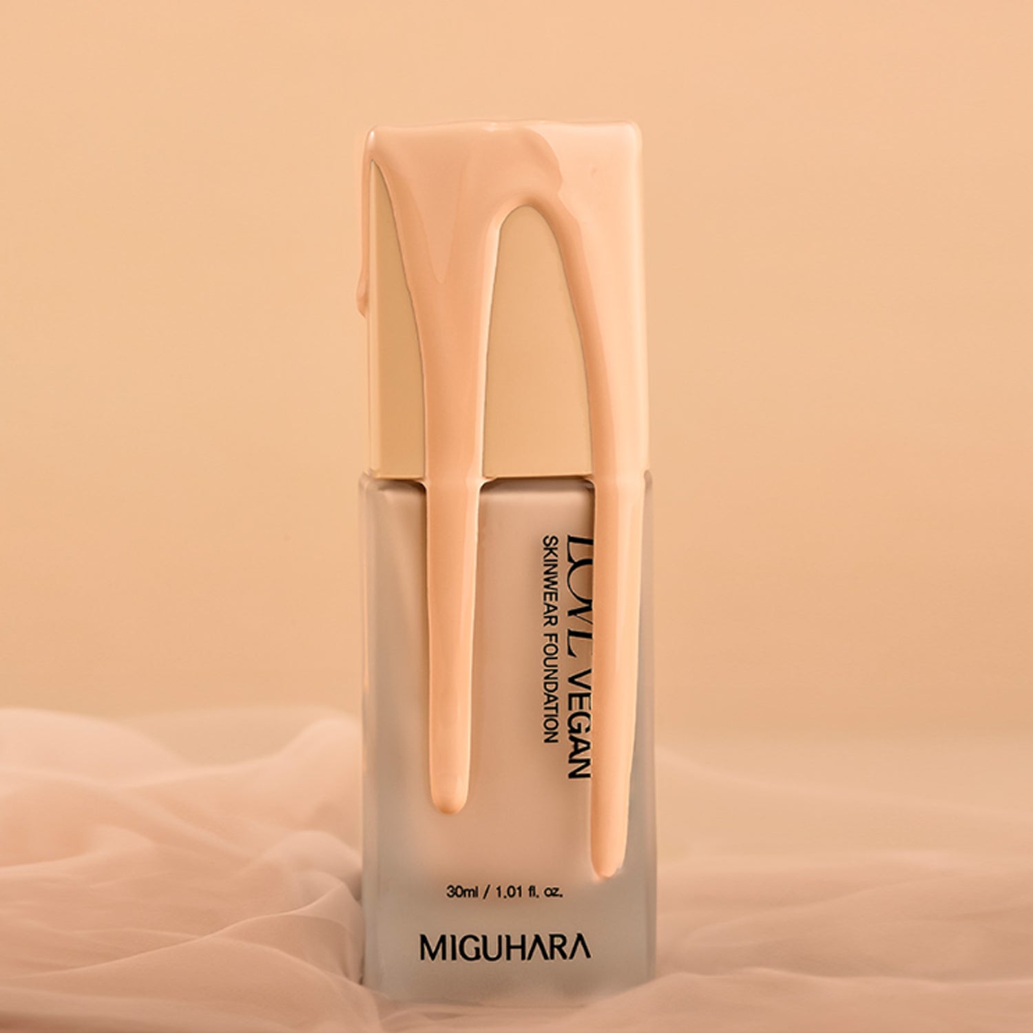 MIGUHARA Love Vegan Skin Foundation No.21 Light Beige SPF30 PA+++