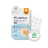 Care Plus Wound Cover Uv Blocking Spot Patch 72 Sheets (Can Be Used After Removing The Spots)