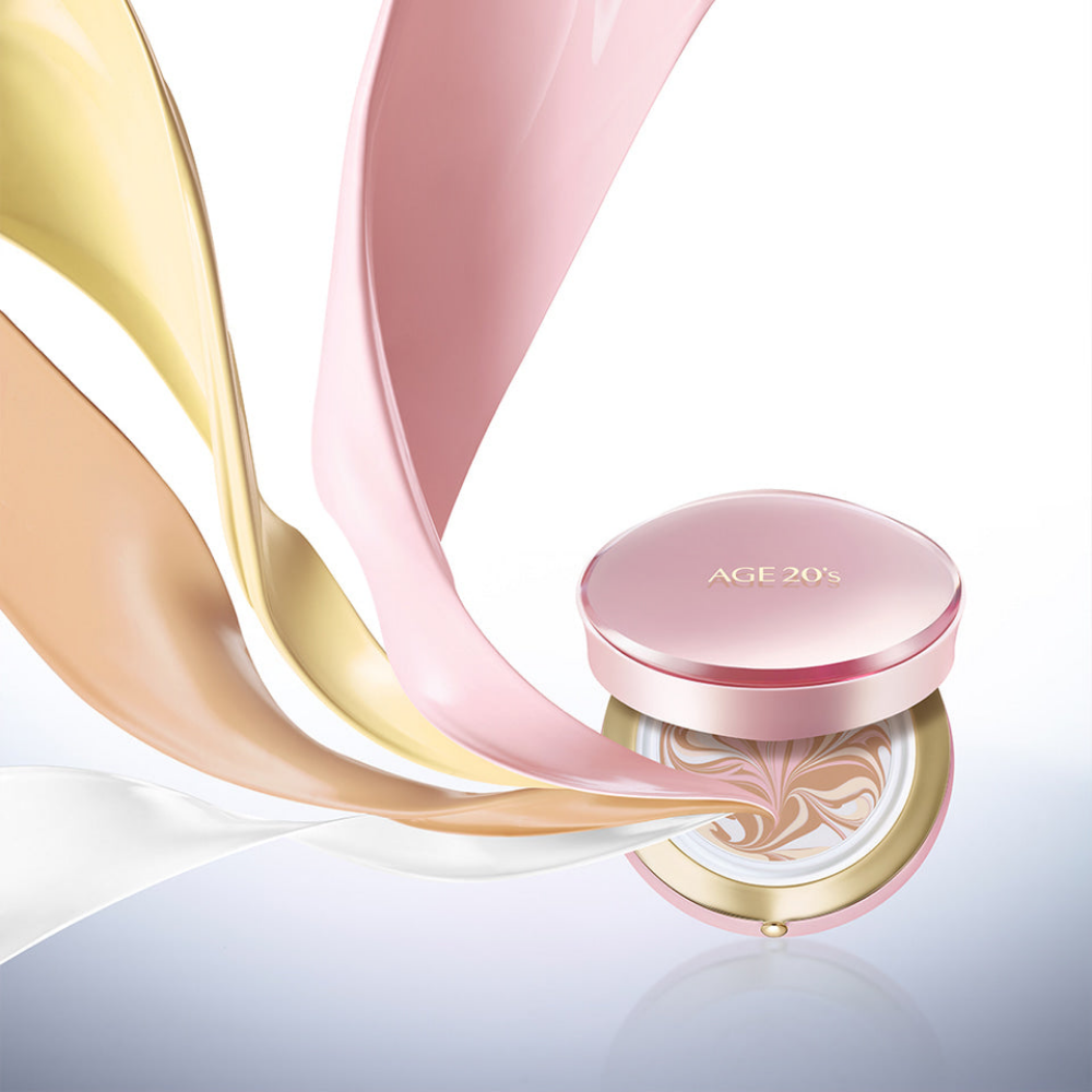 AGE20's Signature Essence Cover Pact Master Moisture 14g Original + Refill compact for hydrated, flawless skin coverage.