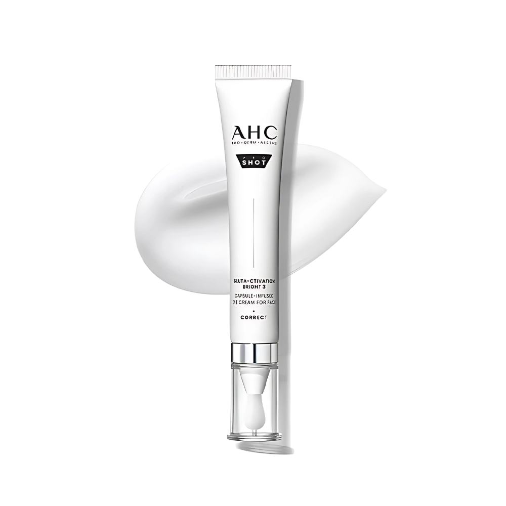 AHC Pro Shot GlutA-ctivation Bright 3 Capsule-Infused Eye Cream For Face 30ml