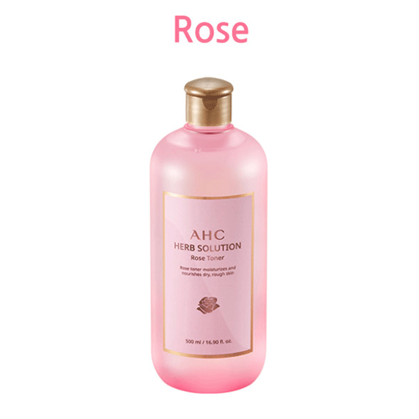 AHC Herb Solution Toner 500ml in ROSE