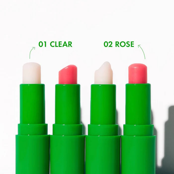 AMUSE Vegan Green Lip Balm 3.5g, cruelty-free and nourishing